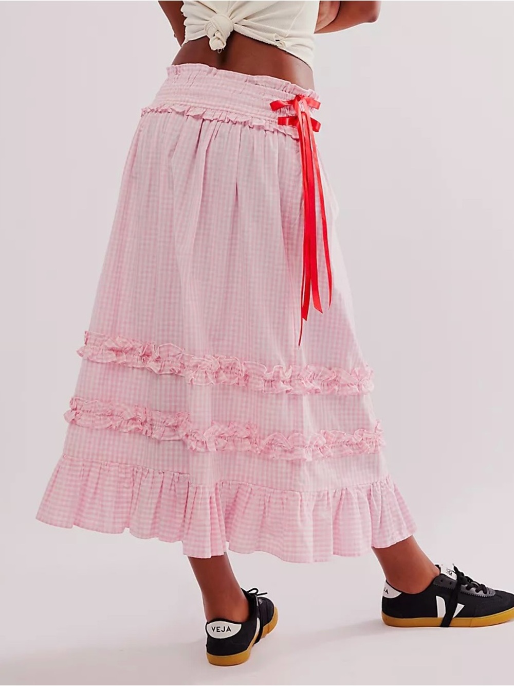 NWT Damson Madder Olivia Ruffle Skirt - EU Size 16 / US Size 12
